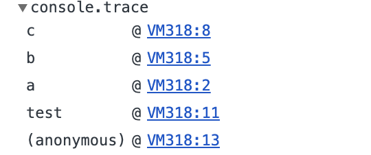 console-trace