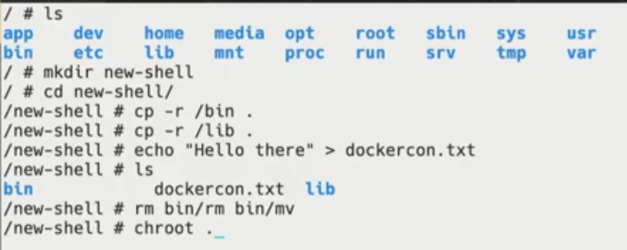 chroot-demo