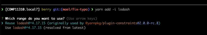 workspace aware cli
